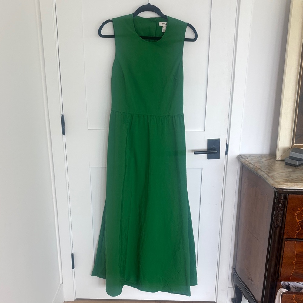 COS Green Maxi Dress